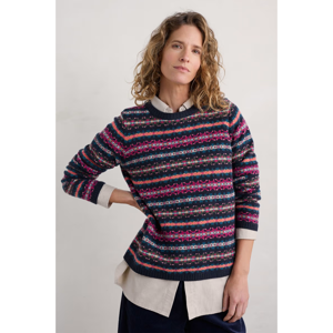 Seasalt Percella Cove Fair Isle Jumper